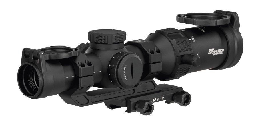 Sig Sauer Tango-SPR 1-4x24 30mm LPVO scope HELLFIRE FL-4 illuminated reticle