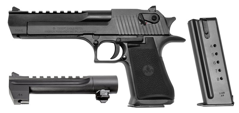 Magnum Research Desert Eagle Mark XIX .50 AE/.44 Mag 6" pistol