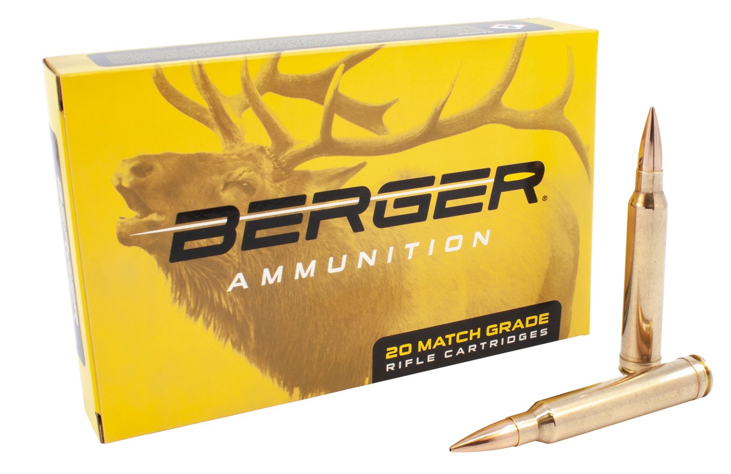 Berger Classic Hunter 300 Winchester Magnum 168-grain Hybrid Boat Tail ammunition