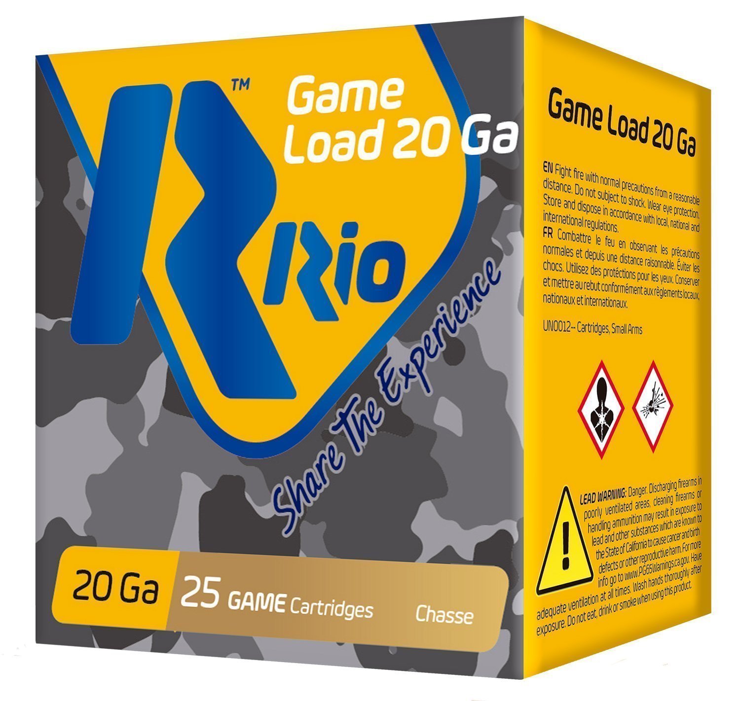 Rio Ammunition RC208 20 Gauge 1 oz Lead #8 Shot shells