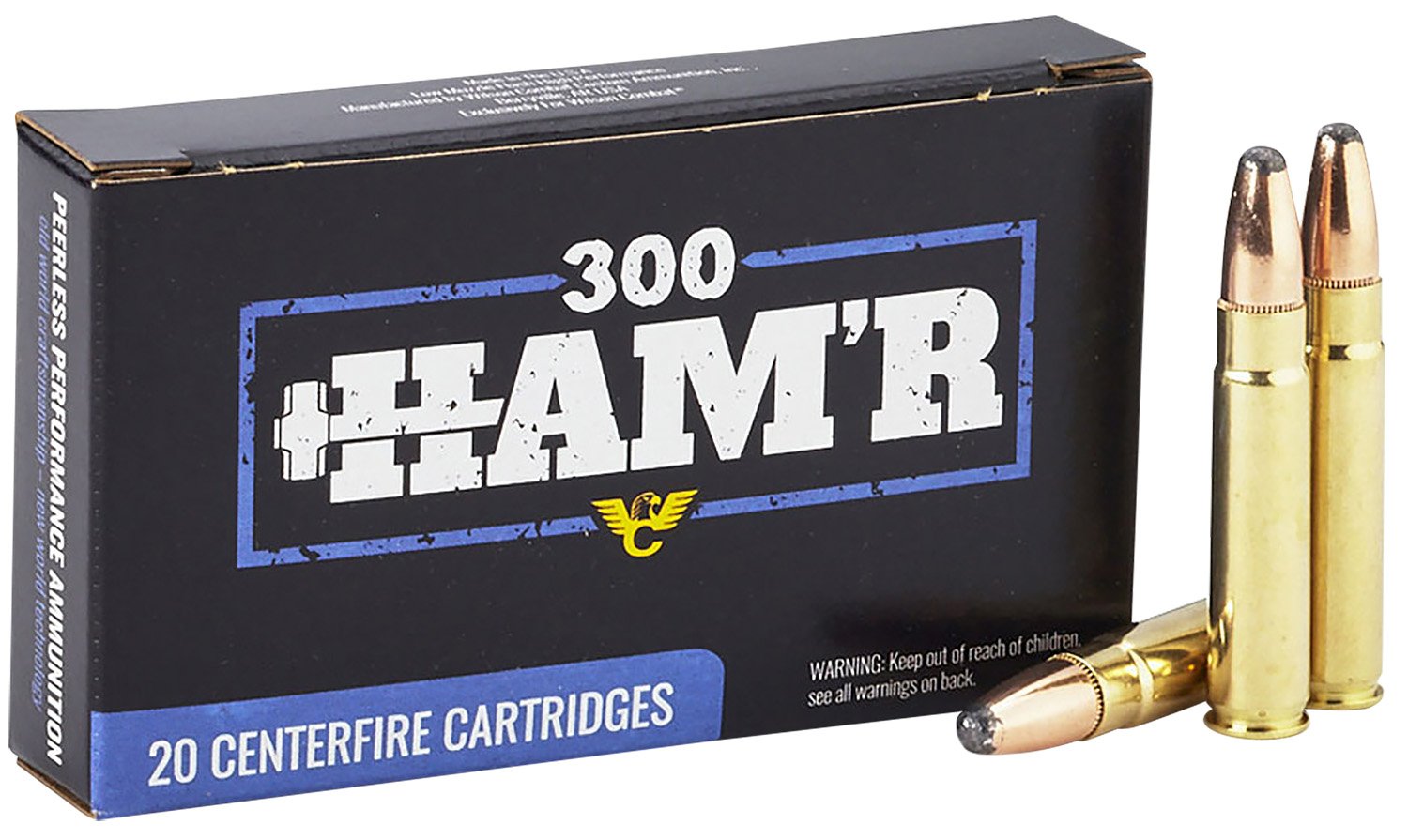 Wilson Combat Speer Hot-Core HAM'R .300 HAMR 130-grain soft point ammunition
