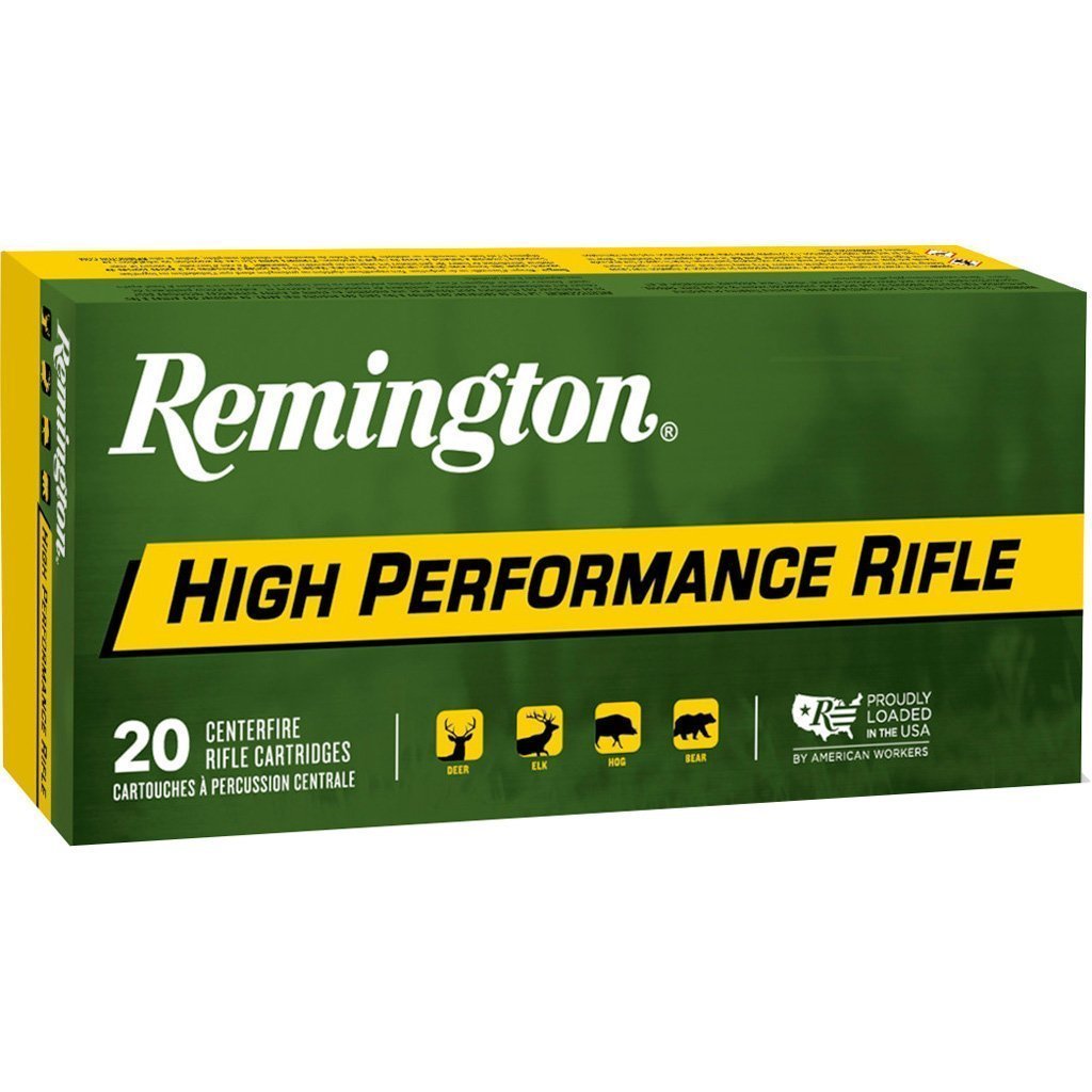 Remington High Performance .45-70 Government 300-grain Jacketed Hollow Point ammunition