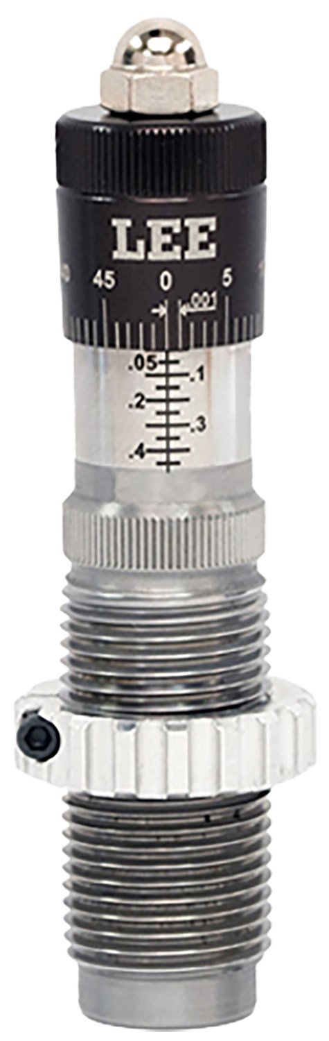 Lee Precision 92247 Micrometer Bullet Seating Die Black/Clear 6mm Creedmoor Rifle Firearm