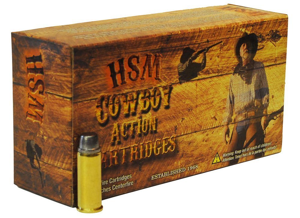 HSM Cowboy Action .45-70 Government 405-grain Lead RNFP ammunition