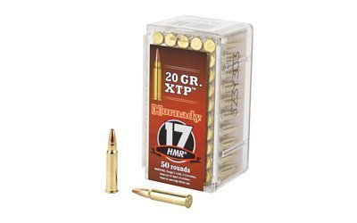 Hornady Varmint Express 17 HMR 20-grain XTP hollow point ammunition