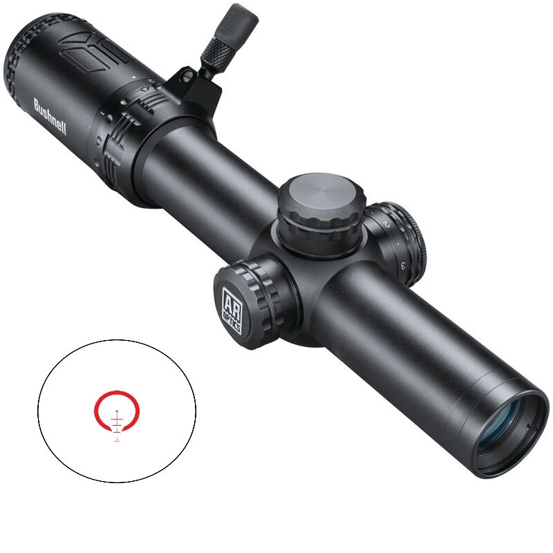 Bushnell AR Optics 1-8x24 BTR-1 LPVO rifle scope illuminated reticle