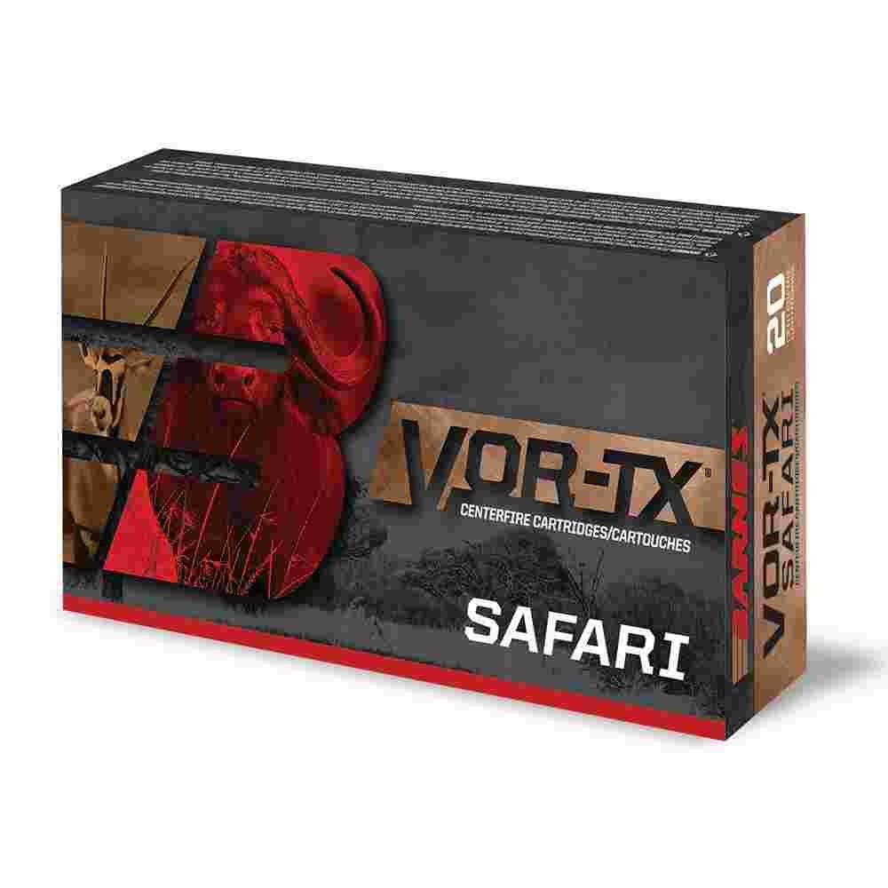 Barnes VOR-TX Safari .458 Winchester Magnum 450-grain TSX Flat Base ammunition