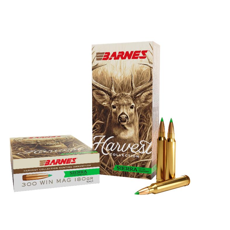 Barnes Harvest 300 Win Mag 180-grain polymer tipped ammunition