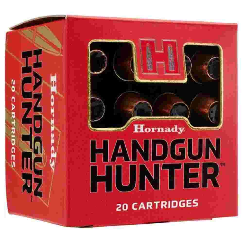 Hornady Handgun Hunter .357 Magnum 130-grain MonoFlex Jacketed Soft Point ammunition