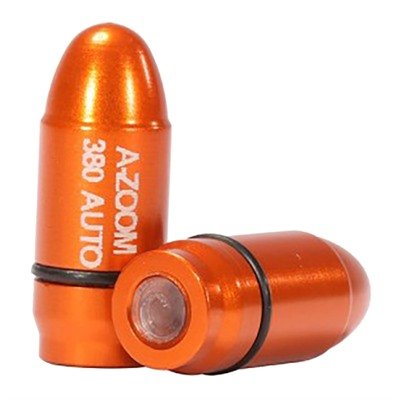 A-Zoom StrikerCap 380 ACP aluminum snap caps 2-pack