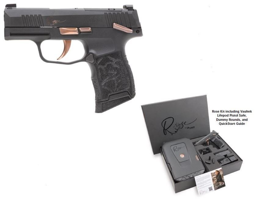 Sig Sauer P365 Rose .380 ACP 3.1-inch concealed carry pistol