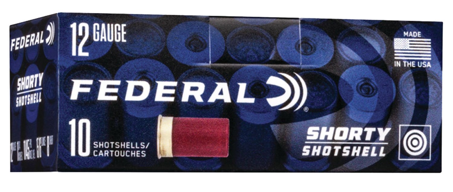 Federal Shorty 12 Gauge 1-3/4in 15/16oz #8 shot shotshells