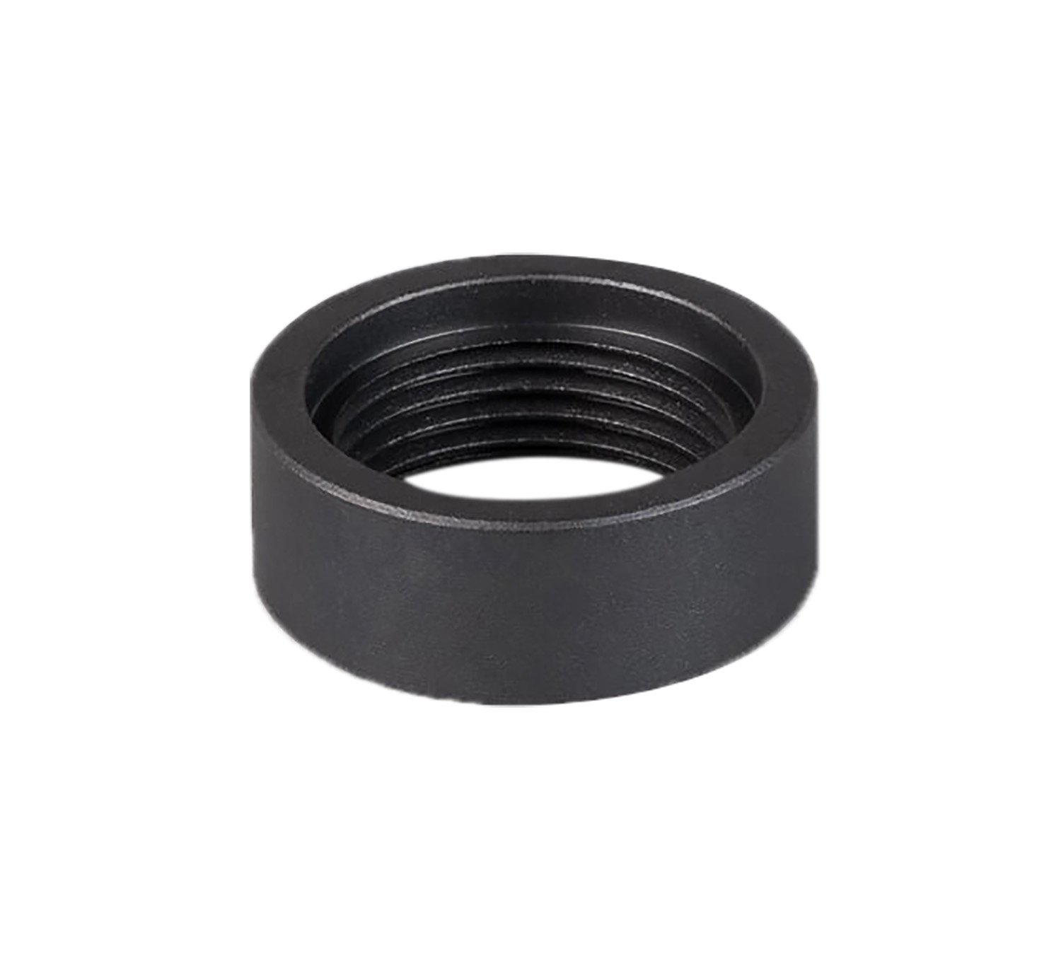 SilencerCo Delta Thread Spacer 1/2x28 for .22 LR, steel black finish