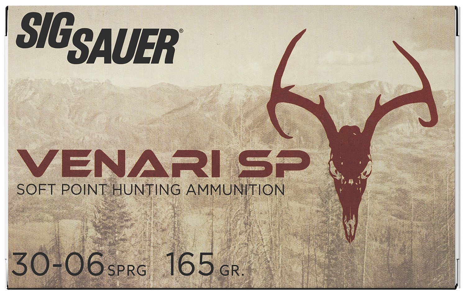 Sig Sauer Venari .30-06 Springfield 165-grain Soft Point ammunition