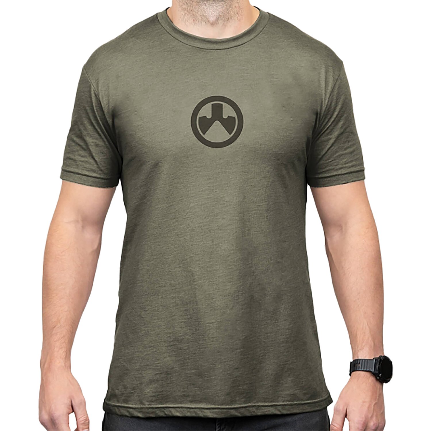 Magpul MAG1115-317-XL Icon Logo  Cotton/Polyester Short Sleeve XL
