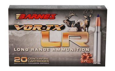Barnes VOR-TX Long Range 6.5 Creedmoor 127-grain LRX Boat Tail ammunition