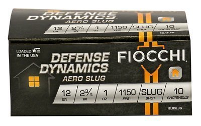 Fiocchi Aero Slug 12 Gauge 1 oz rifled slug ammunition