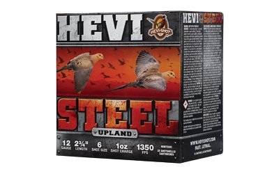 Hevi-Shot HEVI-Steel Upland 12 Gauge 2.75-inch 1 oz #6 Steel Shot box