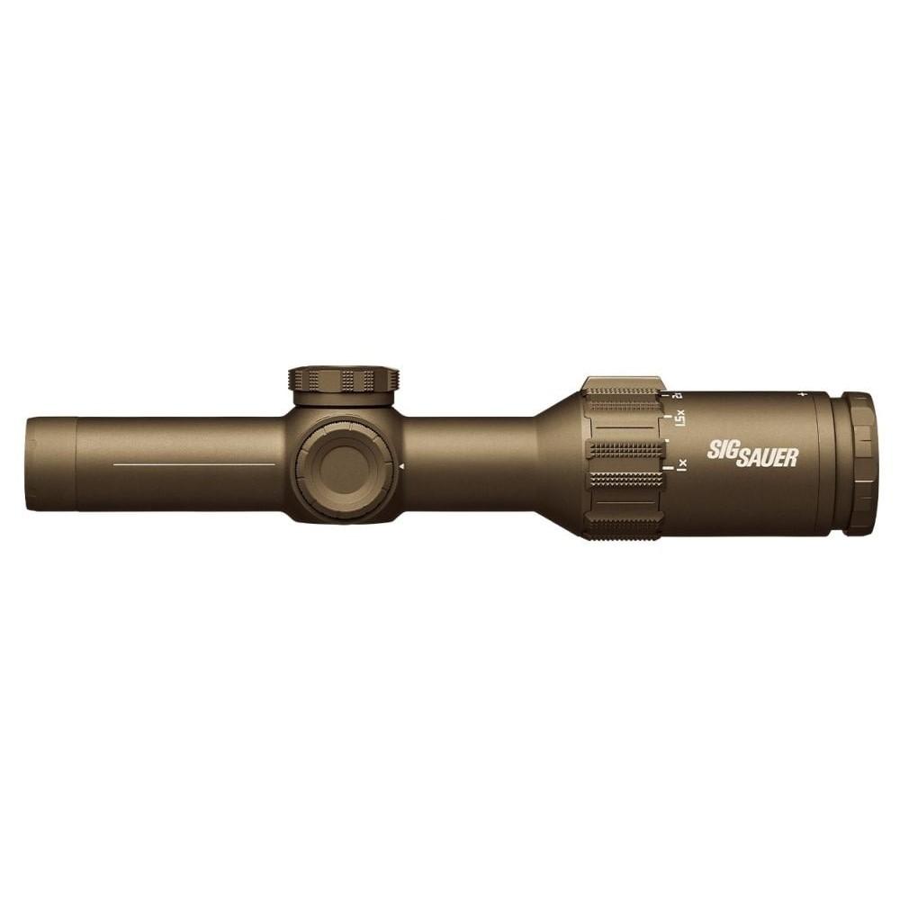 Sig Sauer TANGO6T 1-6x24 LPVO rifle scope FL-6 Hellfire illuminated reticle