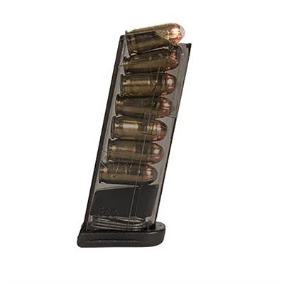 MAGAZINE 7-RD .380 ACP FOR GLOCK 42 SITS FLUSH CARBON SMOKE