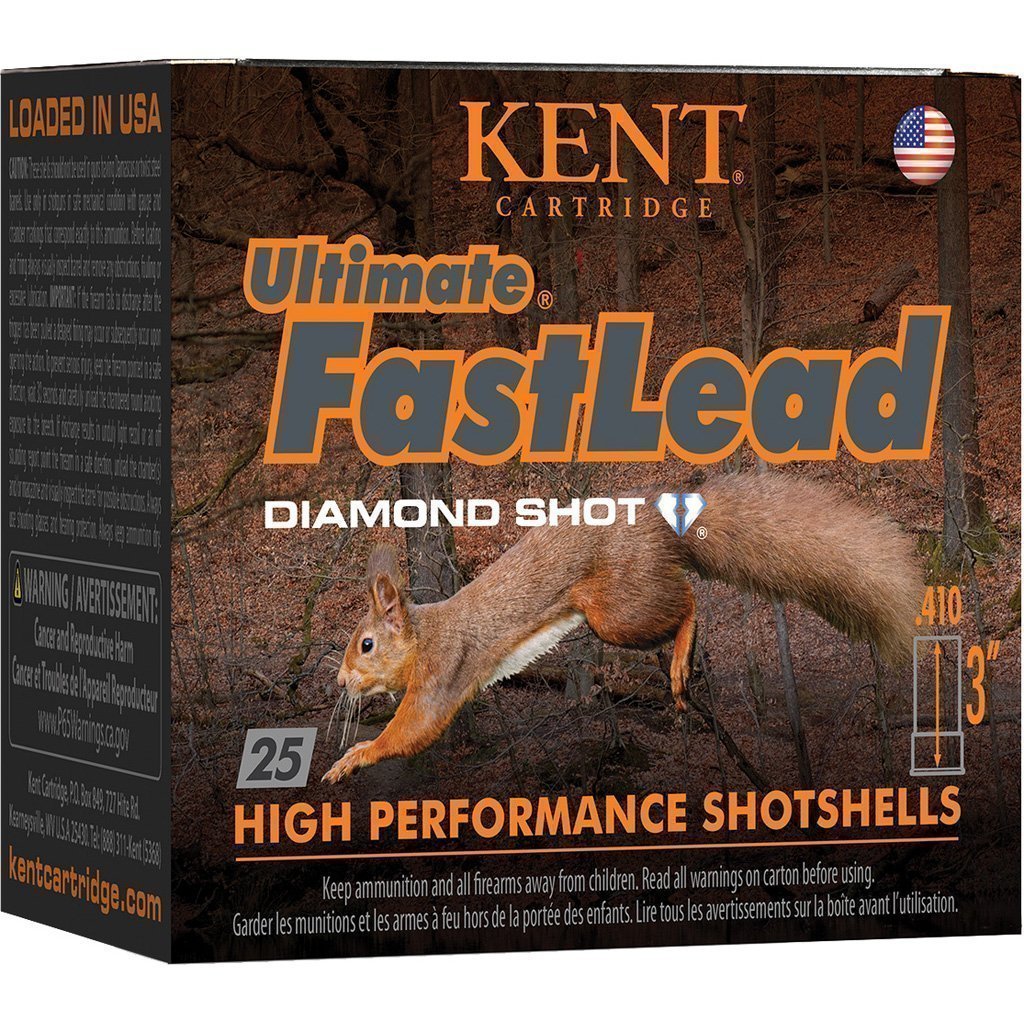 Kent Ultimate FastLead 410ga 3" 11/16 oz #7.5 shot shells