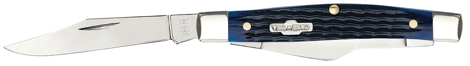 Case 02806 Medium Stockman folding knife 2.42"/1.58"/1.57" blade