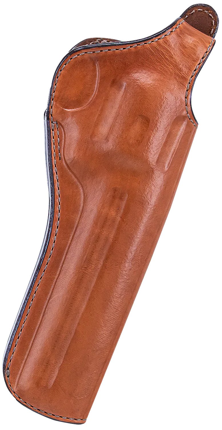 Bianchi 12686 Cyclone  OWB Tan Leather Fits 6" Astra 357, 6-6.5" Colt, S&W Colt; S&W 27,28,29,610; Taurus Belt Loop Mount Right Hand