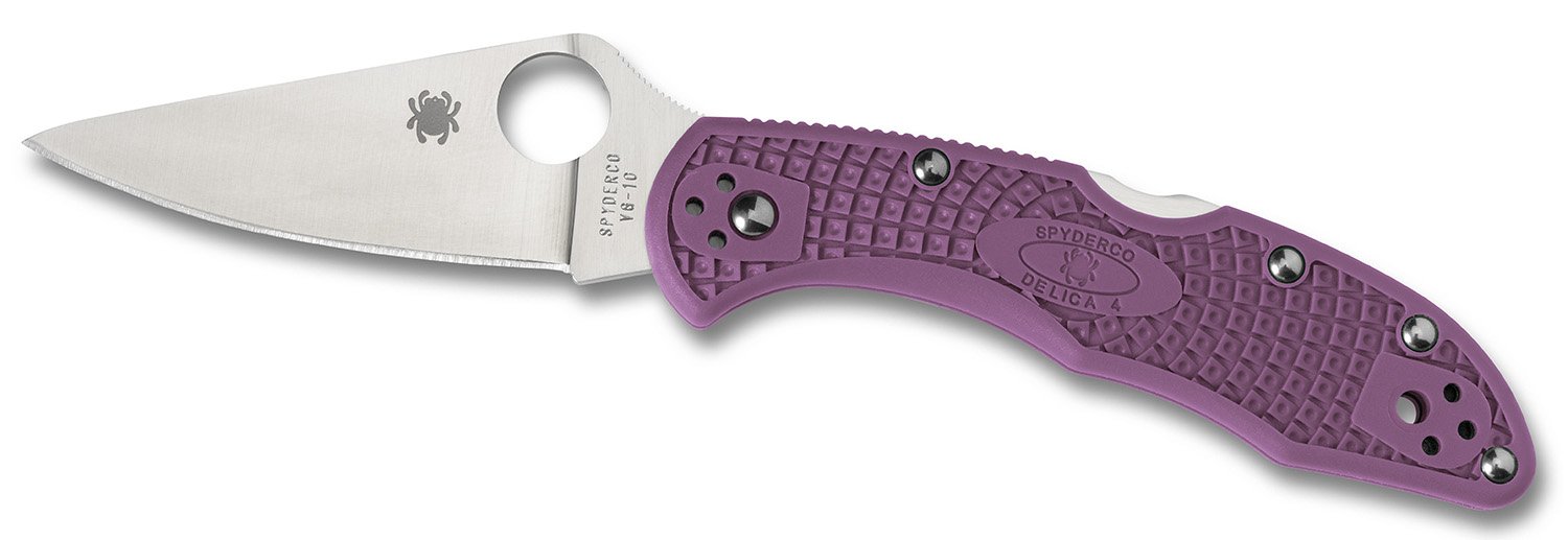 Spyderco Delica 4 Lightweight CLLFPPR folding knife 2.88-inch blade