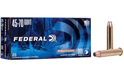 Federal Power-Shok .45-70 Government 300-grain rifle ammunition