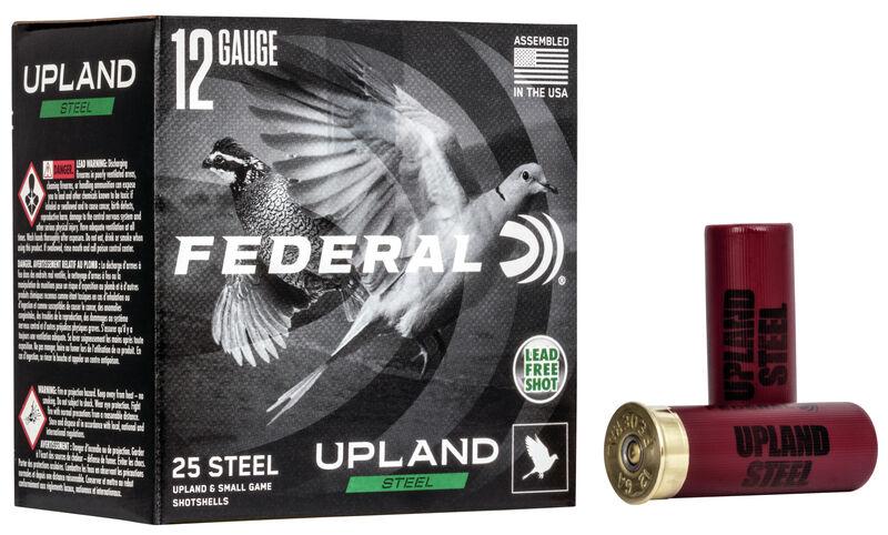 Federal Upland Steel 12 Gauge 2.75" 1 oz #7.5 steel shot ammunition