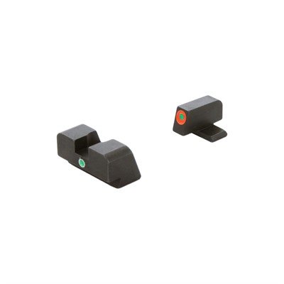 I-DOT SIGHT SET ORANGE OUTLINE FOR FN HIGH POWER BLACK