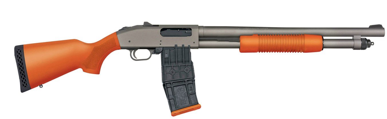 590M MAG-FED 12Ga 18.5" Orange/Gry 10-rd