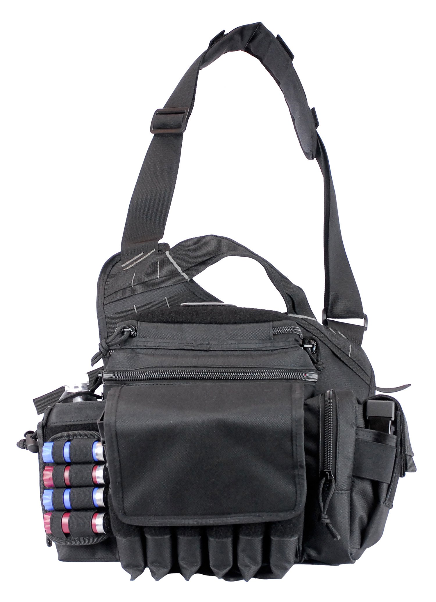 GPS Bags 1180RDPB Rapid Deployment Sling Pack Black 600D Polyester Large 1 Handgun
