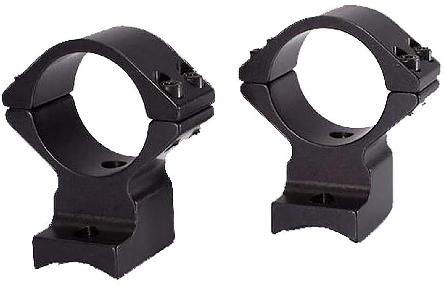 Talley 75X734 Scope Mount/Ring Combo  Extended Black Anodized Aluminum 30mm Tube Howa 1500/Howa Mini High Rings Short/Long Action 0 MOA