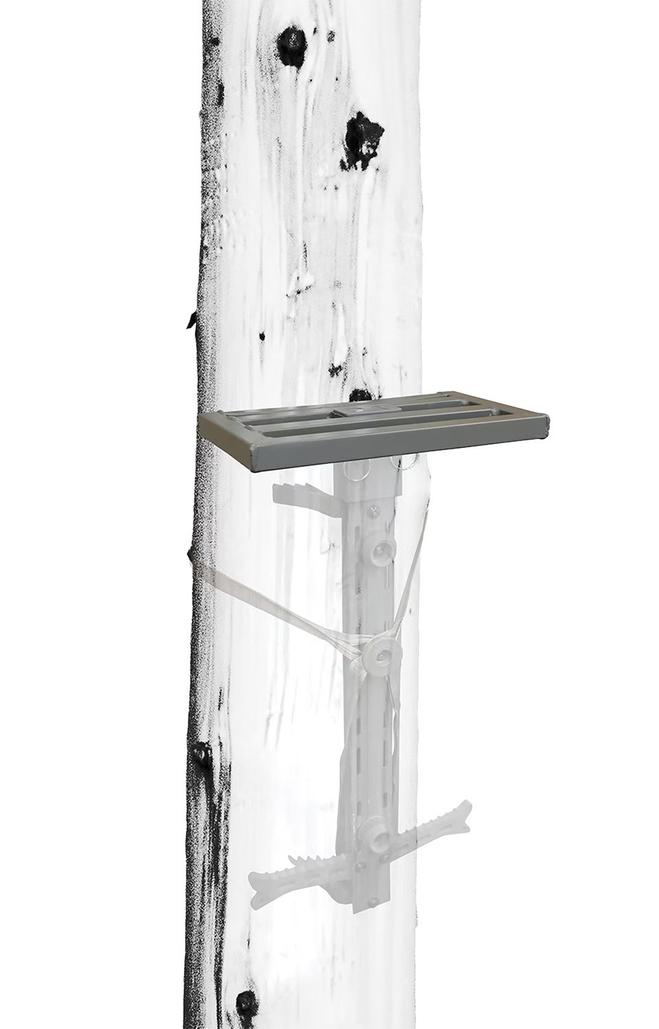 Hawk HWKHHSP Helium HSP Platform Gray Aluminum 10" x 6"
