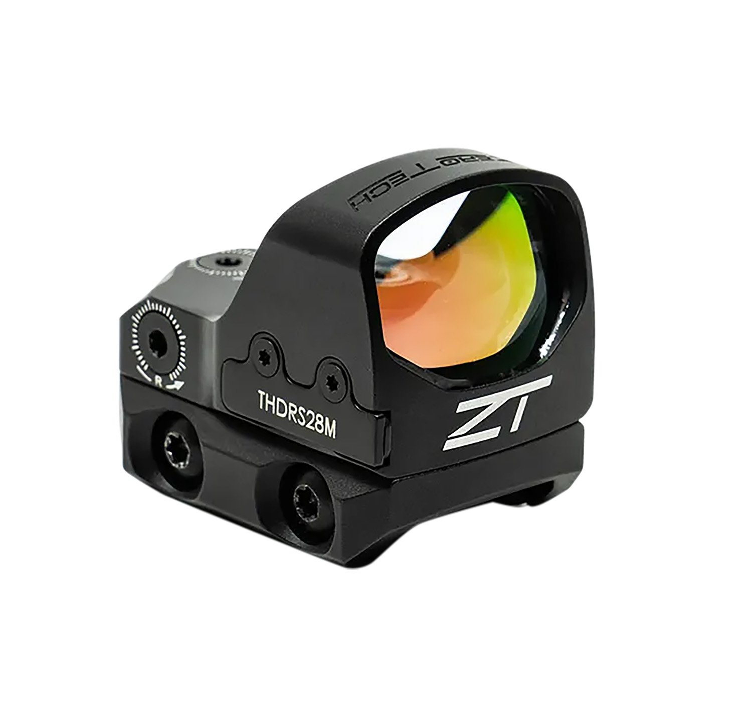 Zero Tech Optics THDRS28ML Thrive HD Black 1x 28mm x 20mm