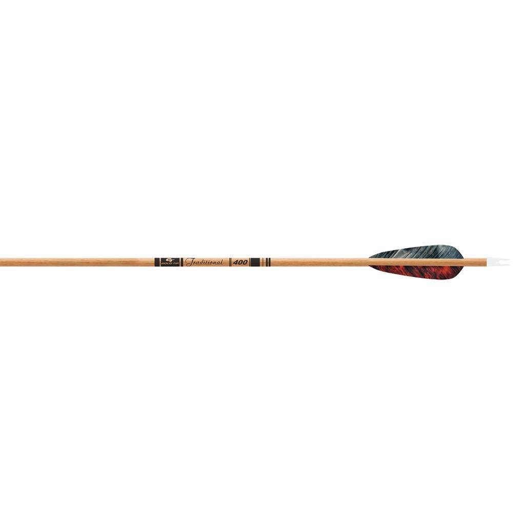 Gold Tip Traditional Arrows 600 4 in. Feathers 6 pk.