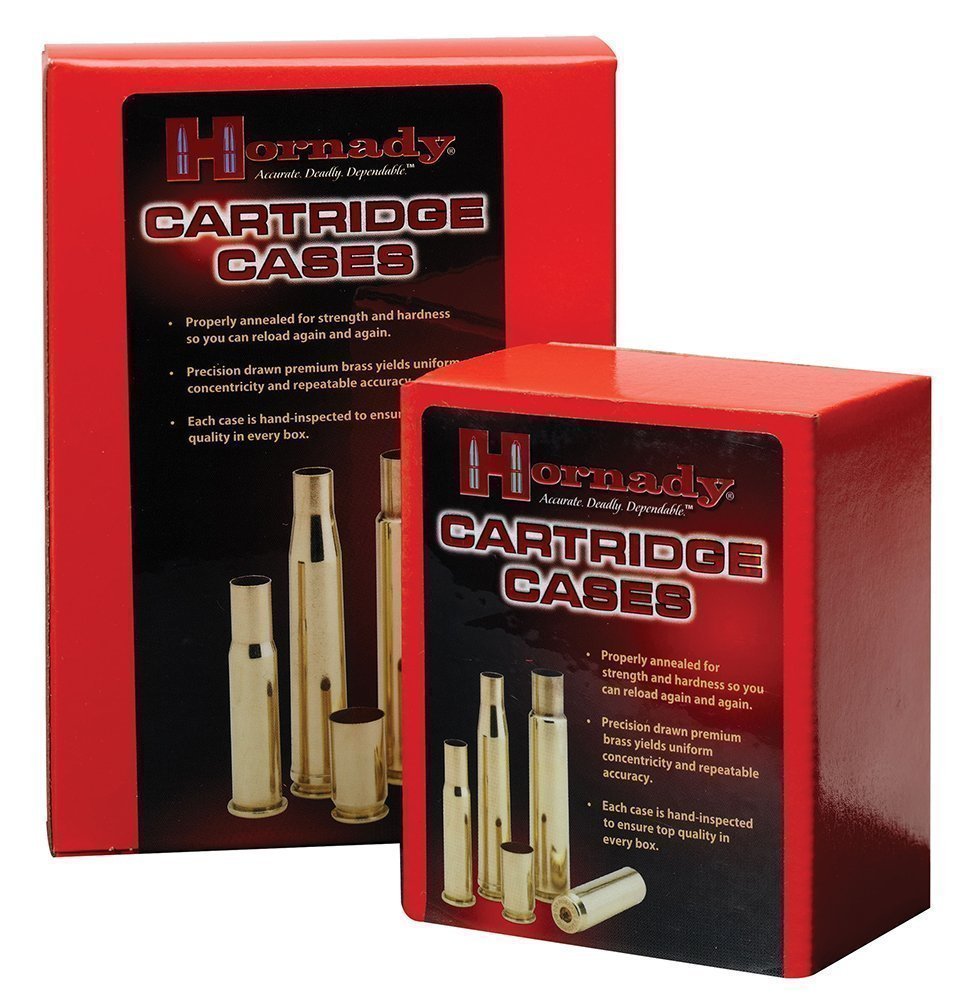 Hornady 8680 Unprimed Cases Cartridge 338 Win Mag Rifle Brass