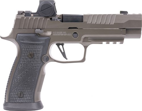 SIG P320 AXG LEGION 9MM 3.9" - ROMEO-X (2)21RD X-GRIP/GREY