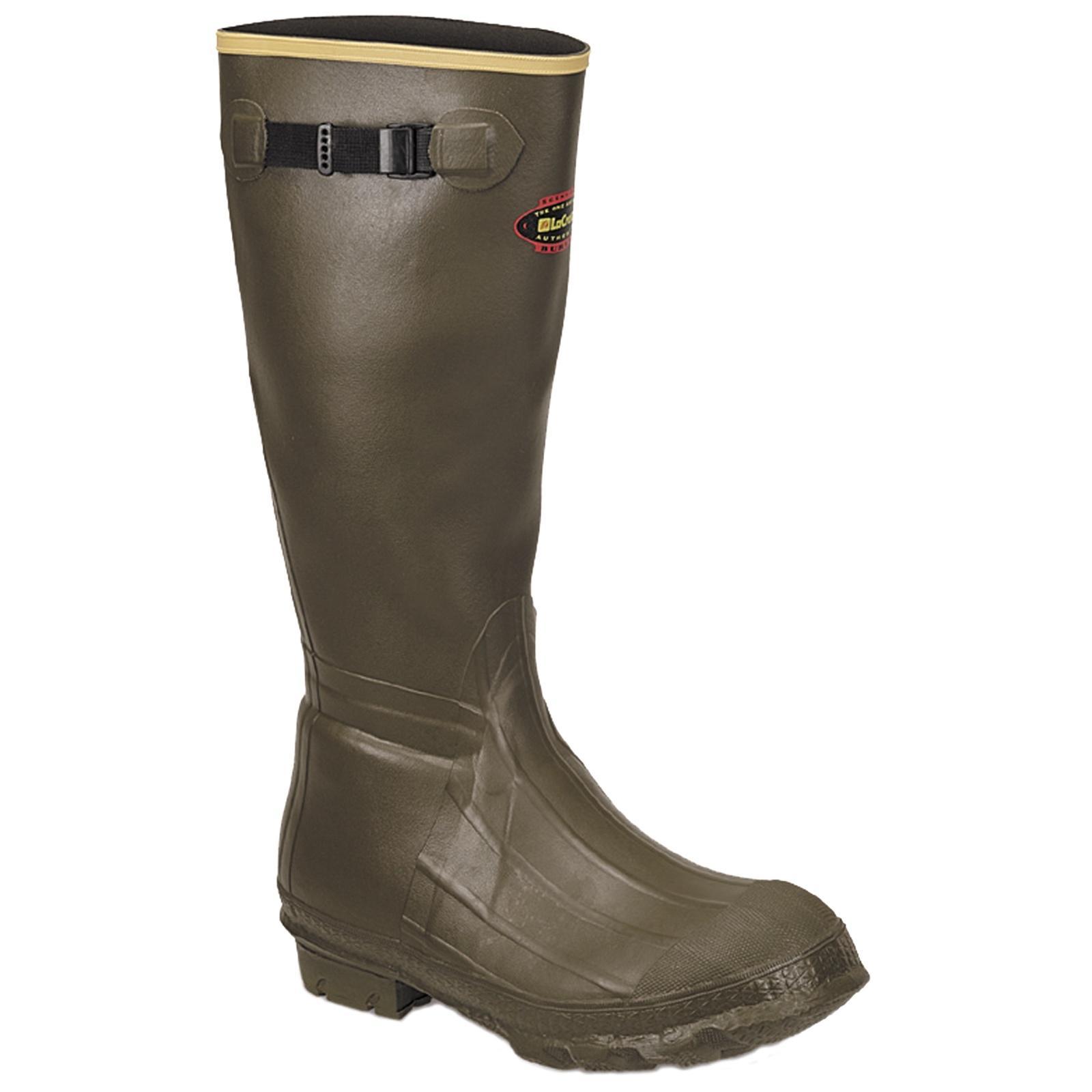 Lacrosse Burly Waterproof Men's Boots - 18" Green Size 10