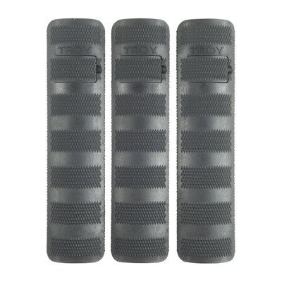 BATTLE RAIL COVER 3-PK PICATINNY POLYMER BLACK 6''
