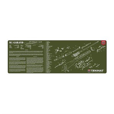 TEKMAT LONG GUN CLEANING MAT FOR M1 GARAND OD GREEN