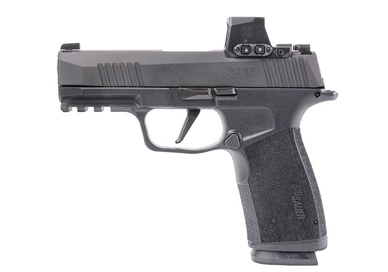 P365X Macro 9mm 3.7" ROMEOX Blk 2/17rd