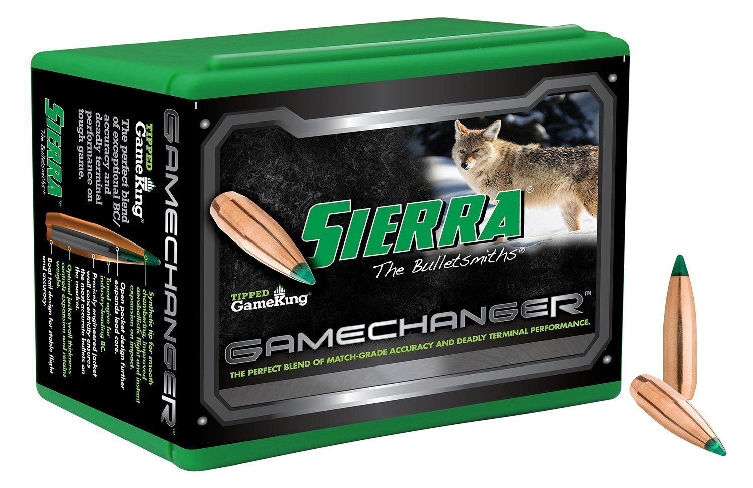 Sierra 4062 Tipped GameKing  22Cal 64gr Tipped GameKing 100/Box