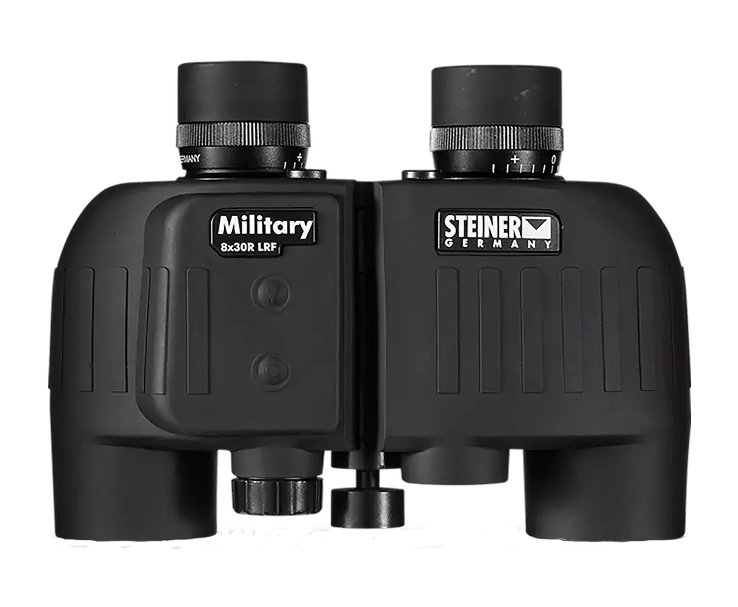 Steiner 2680 M830r Laser Rangefinder 8x 30mm Mil Radian Ranging Reticle, Floating Prism Auto Focus, Black Makrolon w/Rubber Armor