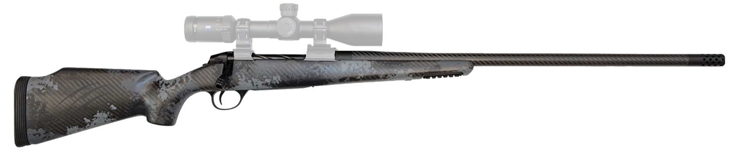 Fierce Firearms FCRG65CM24TP Carbon Rage  Full Size 6.5 Creedmoor 4+1, 24" C3 Carbon Fiber Barrel, Tungsten Gray Cerakote Titanium Receiver, Phantom Camo Fixed Fierce Tech C3 Stock, Right Hand