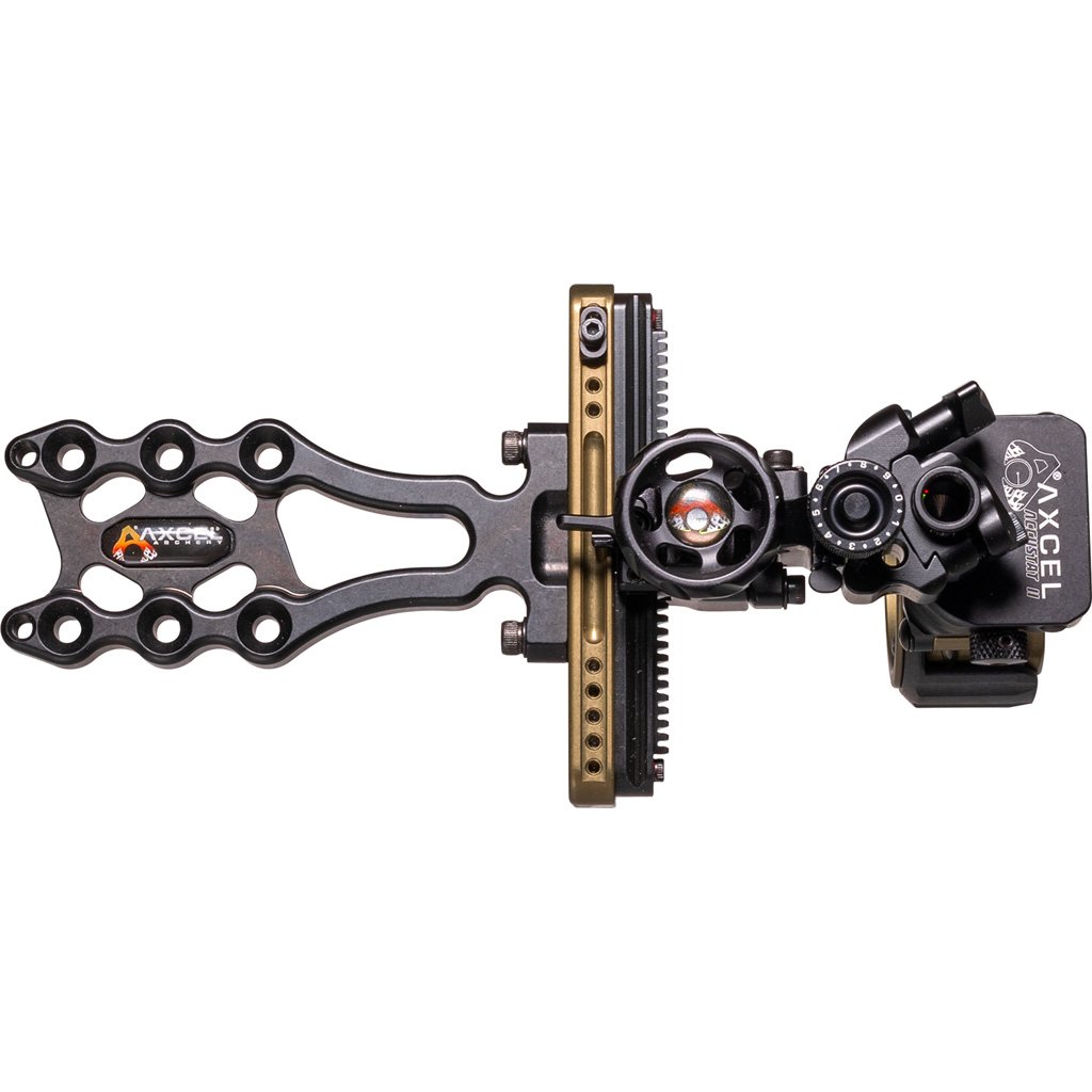Axcel LANDSLYDE Slider Tactical Bowhunting Sight AccuStat II Micro 3 Pin .010 - Image 2