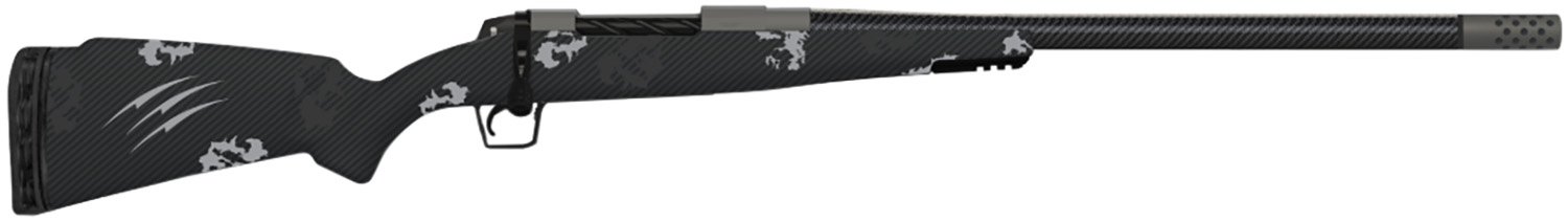 Fierce Firearms TROG300PRC22GP CT Rogue  300 PRC 3+1 22" Carbon Fiber Barrel, Glacier Cerakote Titanium Rec, Phantom Camo Rogue Stock