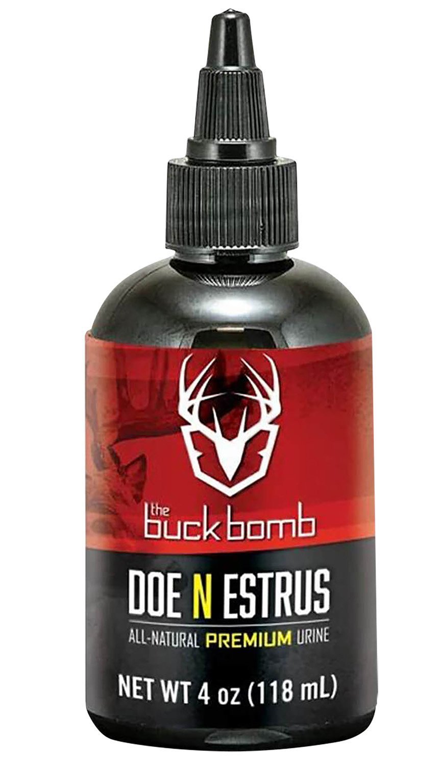 The Buck Bomb 200008 Igniter Deer Attractant Doe In Estrus Scent 4 oz Squeeze Bottle