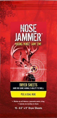 NOSE JAMMER DRYER SHEETS W/ - NOSE JAMMER FORMULA